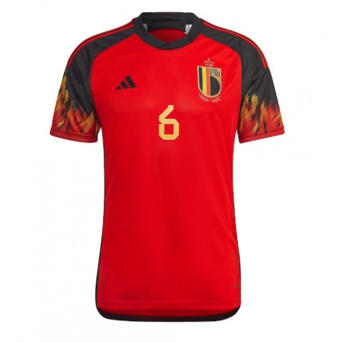 Belgia Axel Witsel #6 Hjemmedrakt VM 2022 Kortermet Belgia Axel Witsel #6 Hjemmedrakt VM 2022 Kortermet
